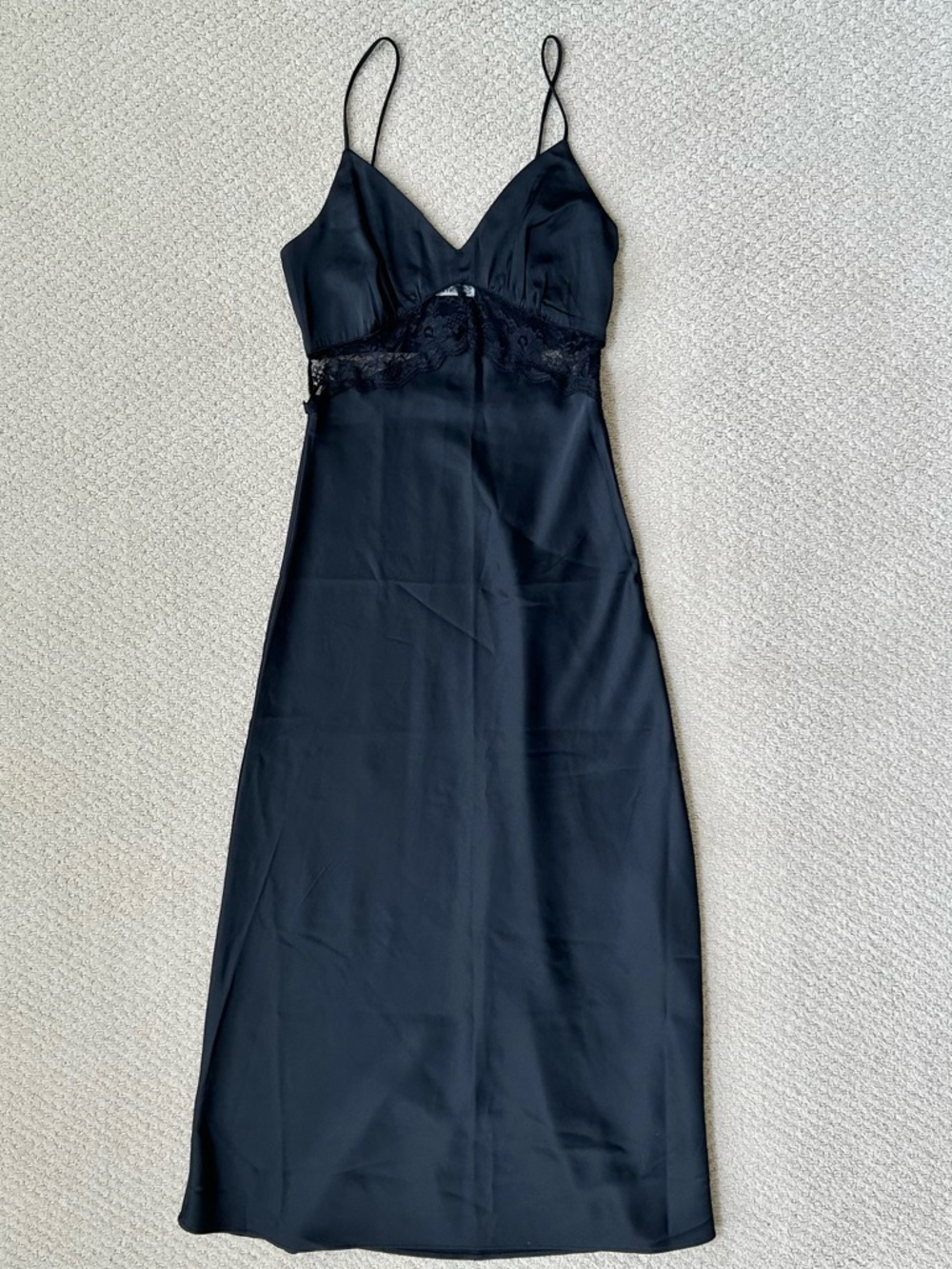 Abercrombie & Fitch Midi Slip Dress